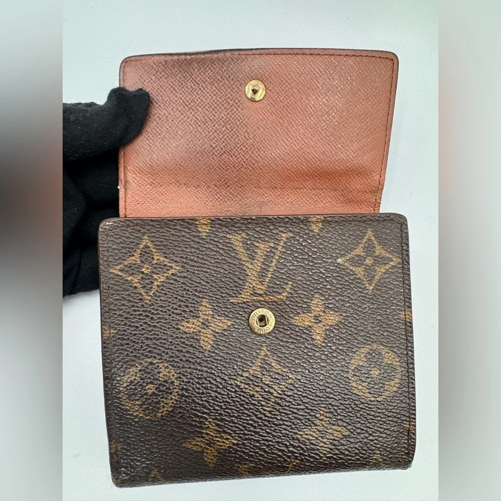 Louis Vuitton Brown Monogram Wallet | Fair Condition